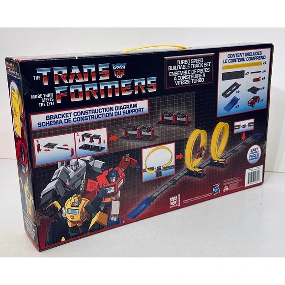 Transformers Speed Buildable Track Set Pull Back Car New Factory Sealed 2024 - Picture 3 of 5